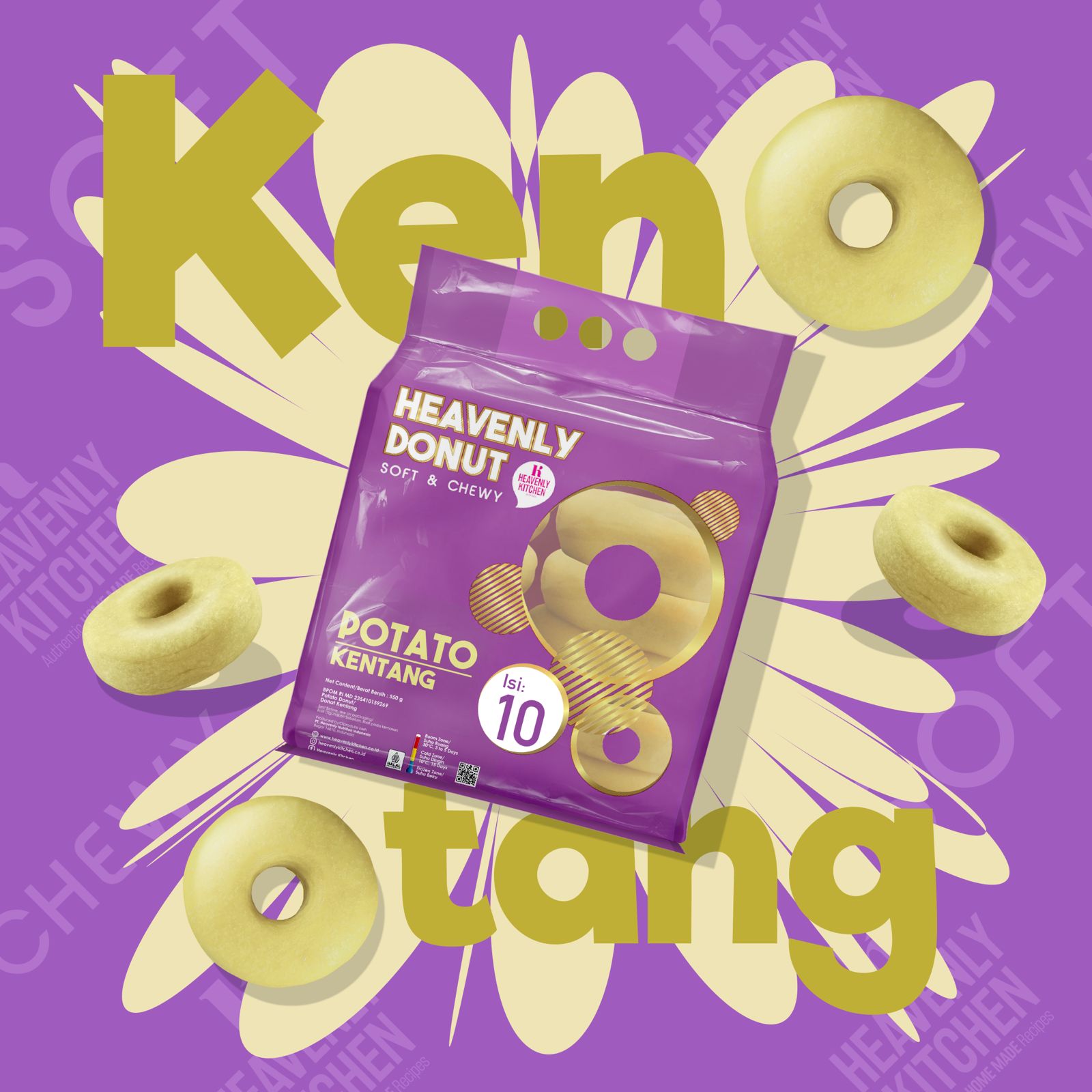 Donut Kentang heavenly kitchen