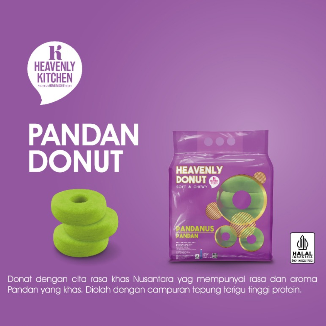 Donut Pandan heavenly kitchen
