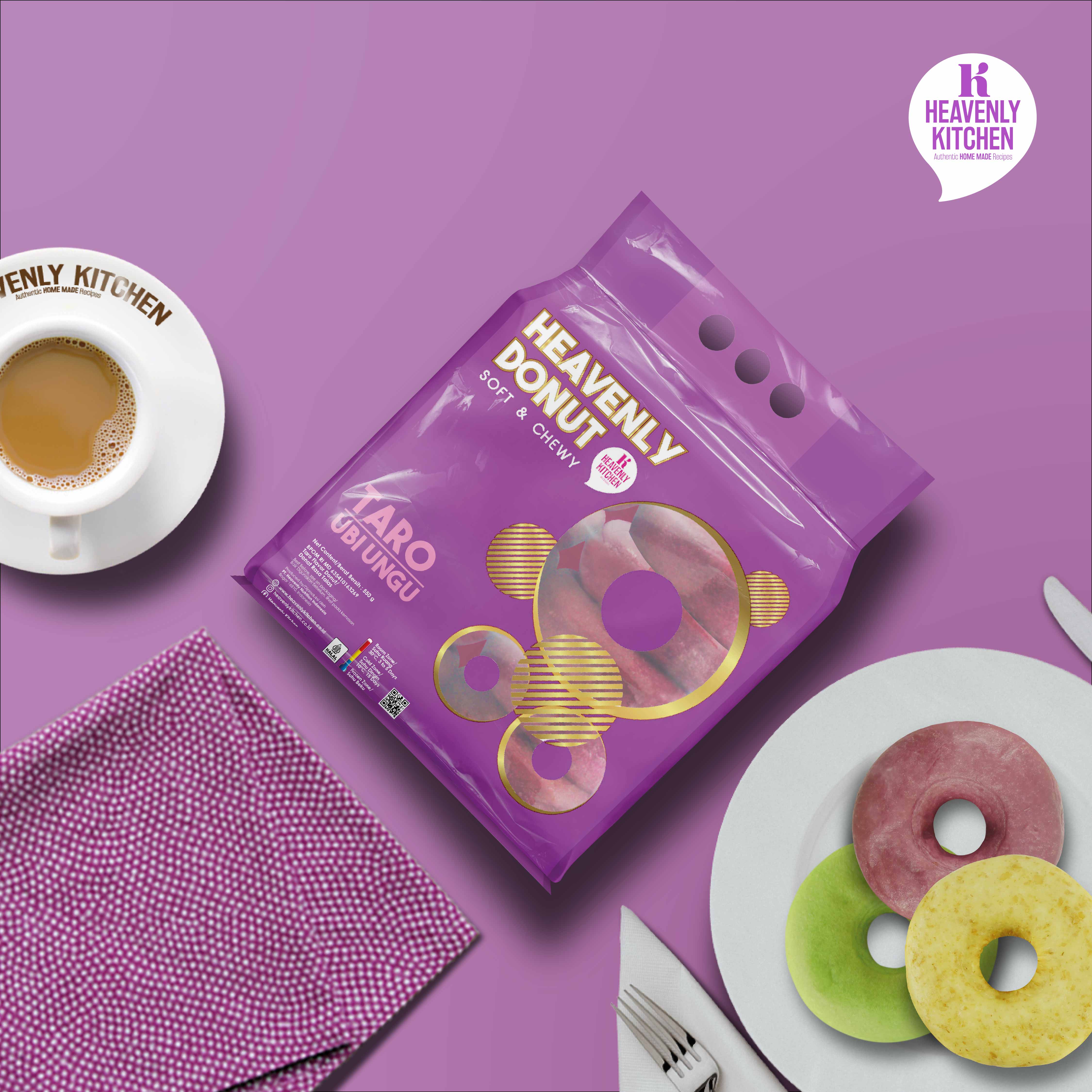 Donut Ubi Ungu heavenly kitchen