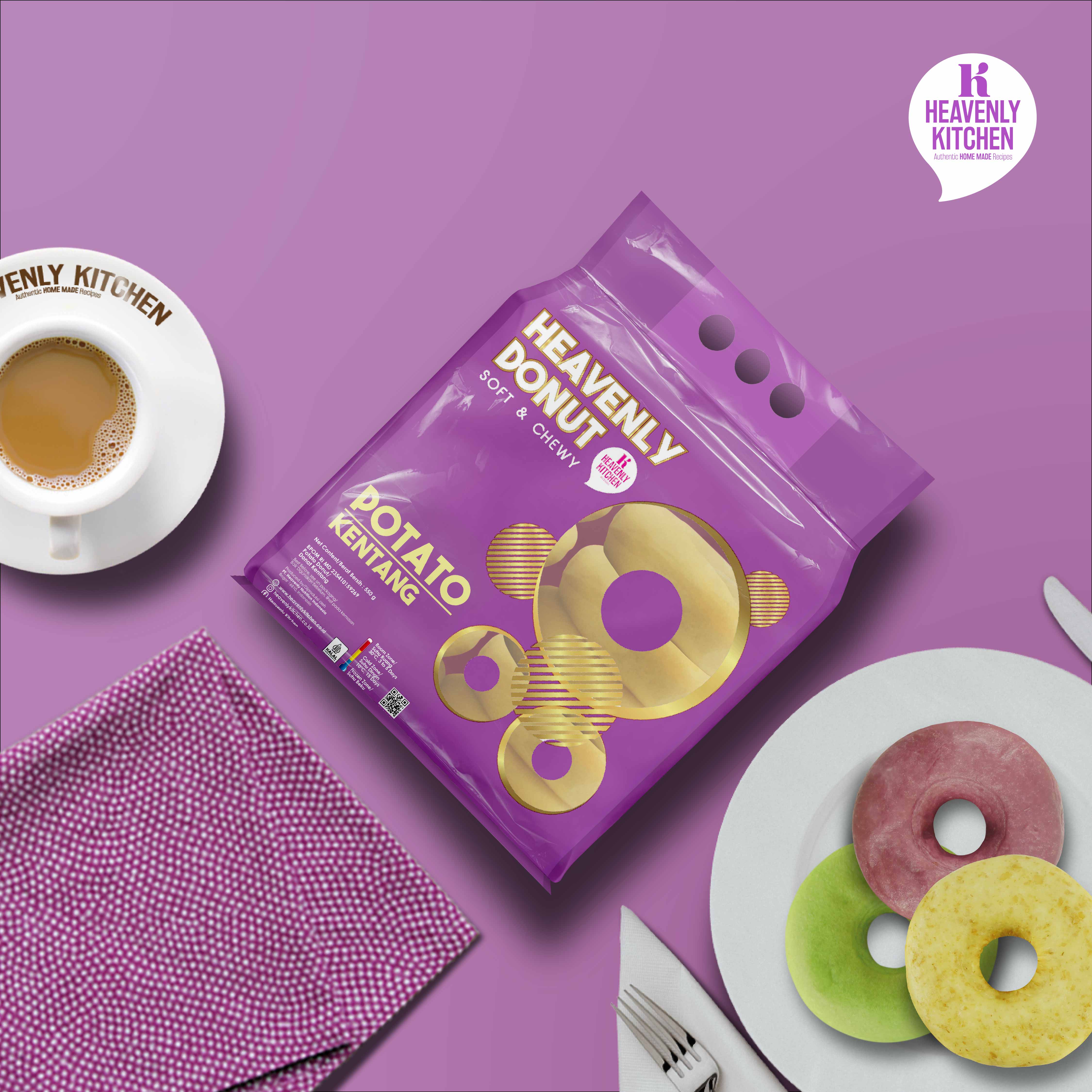 Donut Kentang heavenly kitchen