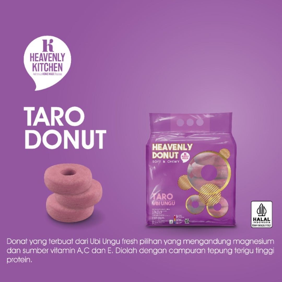 Donut Ubi Ungu heavenly kitchen
