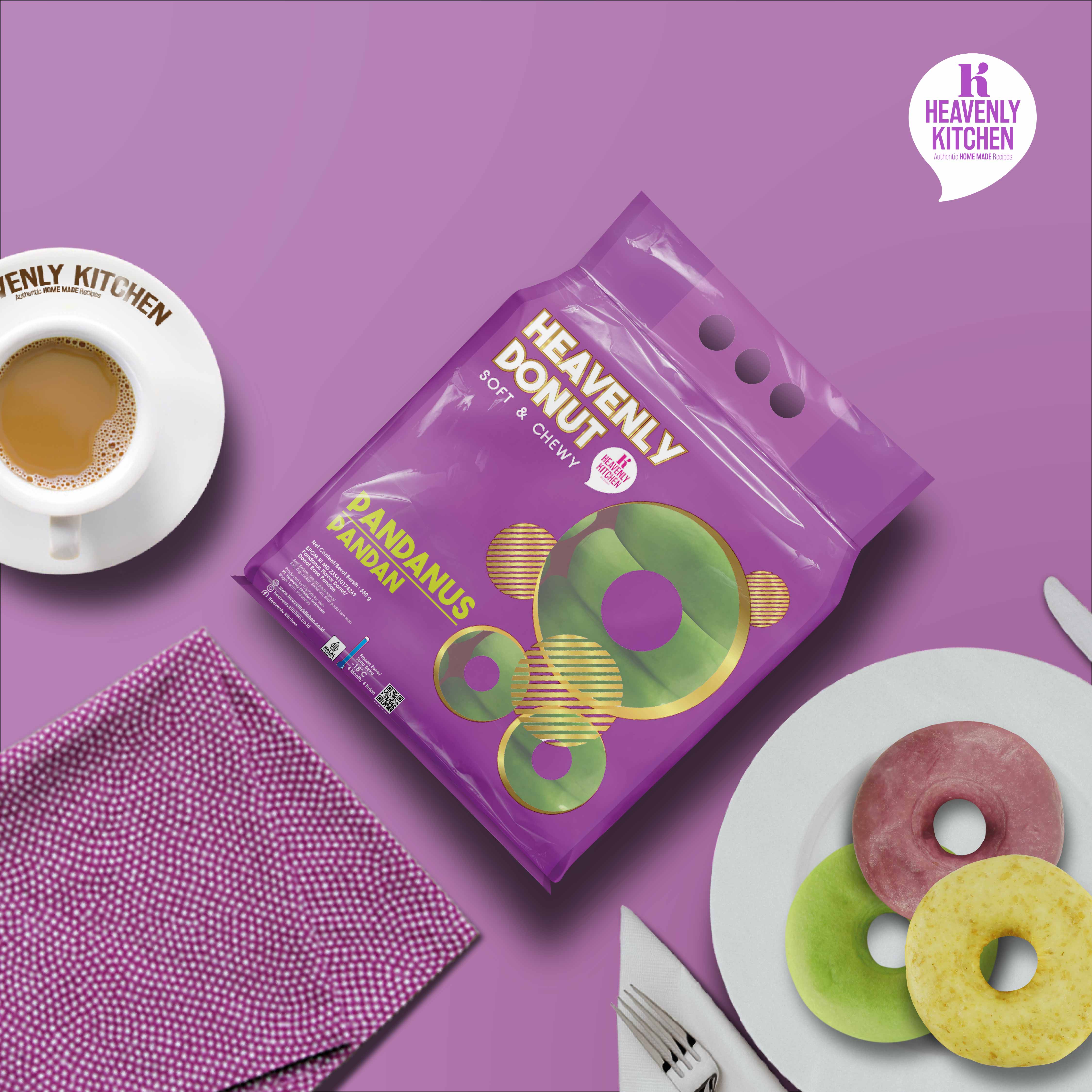 Donut Pandan heavenly kitchen